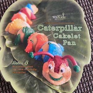 Williams Sonoma Caterpillar Cakelet Pan - Multicolor